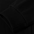 thumbnail image 6 of Chiccall Mens Fleece Hoodie Oversized Solid Long Sleeve Sweatshirts Fleece Warm Pullover with Pocket, 6 of 7