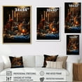 thumbnail image 4 of Designart "Offering to the Divine in Egypt" Egypt Floater Framed Wall Art Print, 4 of 7