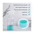 thumbnail image 3 of Clear Glass Spray Bottles with Silicone Sleeve, Refillable Empty Bottle for Cleaning Solutions, Water Sprayer, 3 of 5