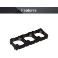 thumbnail image 3 of HUGFEGWE 50Pcs 21700 Lithium Cell Spacer Triple Battery Holder Bracket Battery Pack Bracket for DIY Fixed Battery 21.3mm Hole Dia U2536-19405, 3 of 6