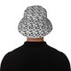 thumbnail image 5 of Balery Black White Halloween Sombreros para el sol para hombre y mujer, sombrero de pescador con UPF 50+, 5 of 6