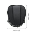 thumbnail image 4 of Omeite Motorcycle Tail Bag Waterproof Luggage Bag Multifunctional Motorbike Saddle Bag, 4 of 6