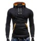 thumbnail image 3 of Sudaderas con capucha para hombre Sudaderas con capucha casuales de manga larga sólidas para hombre Jerséis ajustados Sudadera con capucha, 3 of 5