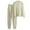 Beige, variant on 2 Piece Sets for Women, Ribbed Knit Sweater and Jogger Pants Set, Casual Warm Winter Matching Lounge Set