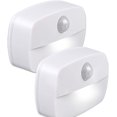 thumbnail image 1 of LED Night Light, [2-Pack] Motion Sensor Night Light, Wall Light, Motion Sensor Closet Light, Staircase, 1 of 5