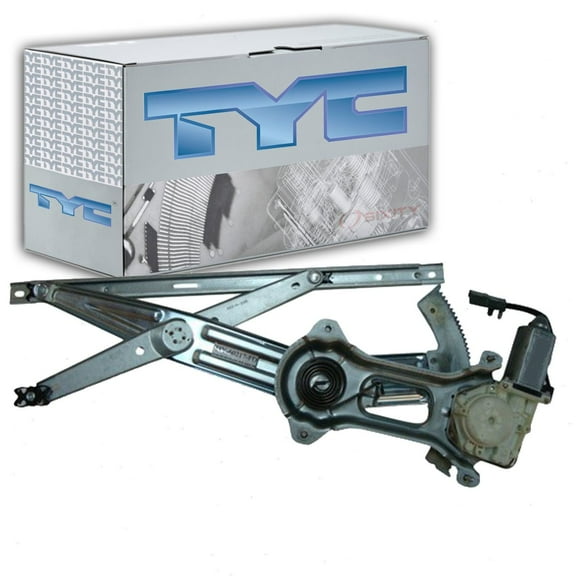 TYC Front Right Power Window Motor & Regulator Assembly compatible with Ford Mustang 1994-2004