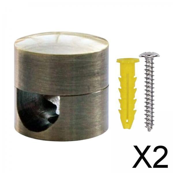 2x Gancho de Luz Colgante, Accesorios para Lámparas de Araña, Gancho de Techo, Gancho de Luz Colgante para Lámpara de Techo , Bronce 2 piezas