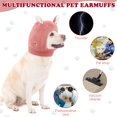 thumbnail image 5 of Orejas silenciosas para perros, orejeras para perros, protección contra el ruido, sombreros de punto para perros, orejas para mascotas, cubierta cálida para orejas de perro, sombrero de invi, 5 of 5