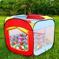 thumbnail image 4 of Artrylin Portable Cute Hexagon Children Ball Pit, Indoor and Outdoor Easy Folding Ball Play Pool Kids Toy Play Tent with Carry Tote, Balls Not Included, 4 of 6