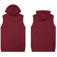 thumbnail image 3 of JIUKE Mens Hoodies Sleeveless Hooded Tank Top Workout Shirts Running Gym T-Shirts Basic Tees M-3XL, 3 of 3