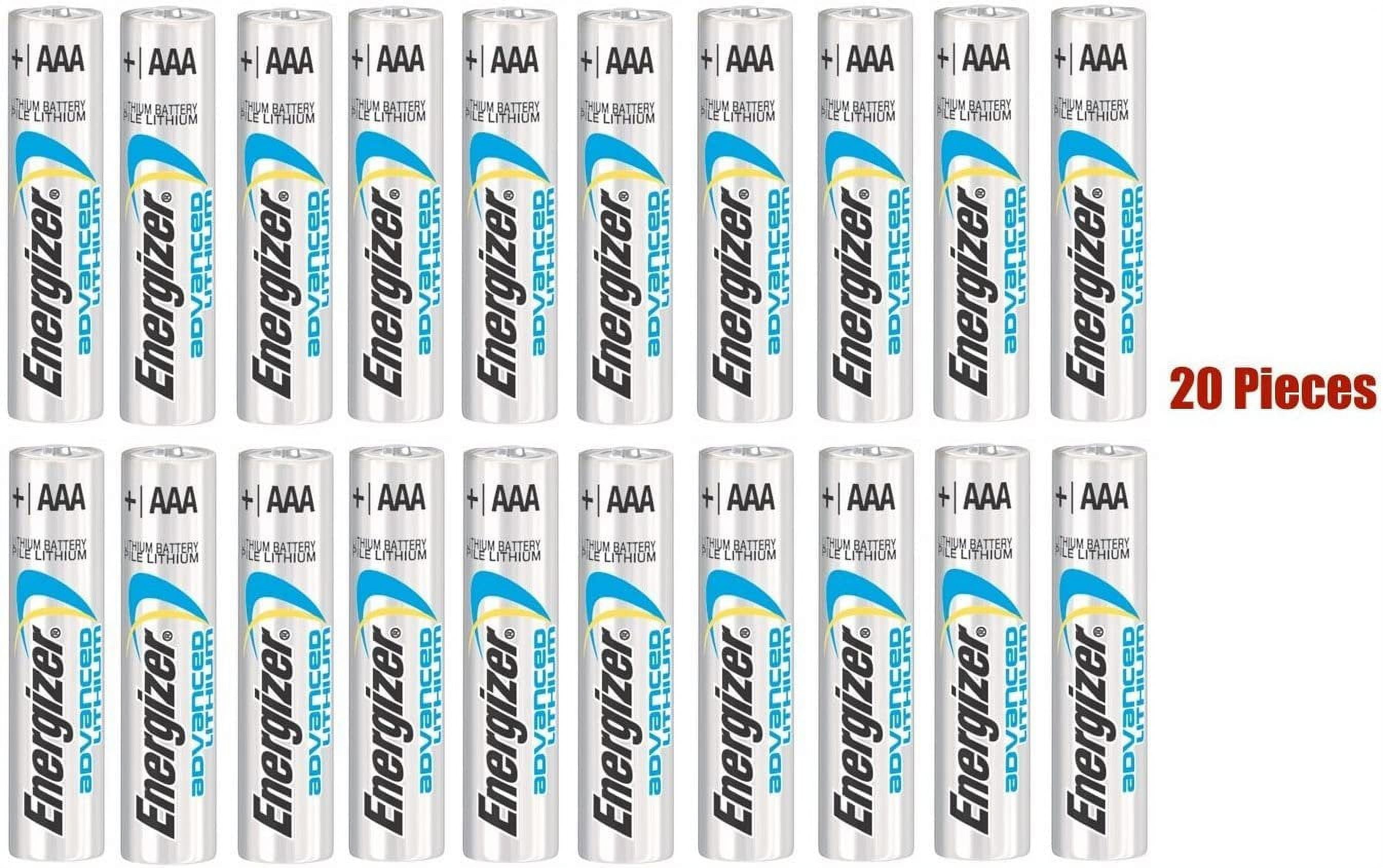 Energizer Lithium AA Size Batteries L91-20 Pack