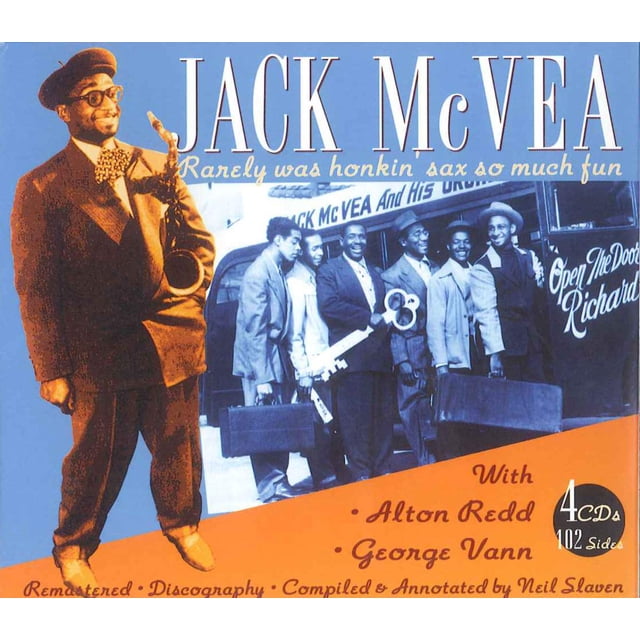 CD Jack Mcvea con Alton Redd y George Vann envuelto en plást