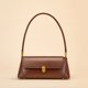 thumbnail image 1 of Bolso baguette de piel auténtica para mujer, bolso de hombro francés de verano, bolso de piel auténtica para mujer, 1 of 5