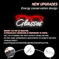 thumbnail image 3 of UPONRAY Glasses Custom Neon Signs, Usb Powered with Adjustable Brightness Wall Decor for Gifts, Lemon Yellow, 20 inch, 3 of 9
