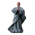 thumbnail image 1 of Estatua de Buda,Adorno de escritorio de figuras de monje joven de cerámica,Regalo de inauguración de la decoración de la estatua del monje,Figura de monje chino de arcilla de Estilo B mayimx Estatua de Buda, 1 of 9