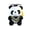 Yellow, variant on SPOORYYO Graduation Panda Plush Toy with Cap Cute Soft Stuffed Animal Gift for Graduates Students Keepsake