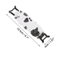 thumbnail image 5 of Unique Bargains 1 Pc Hand-Strap for Kindle Cow Pattern Finger Grip Holder White Black, 5 of 5
