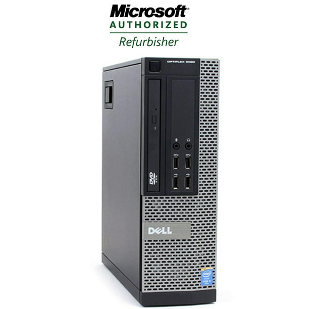 Restored Dell Desktop Computer 7010 Sff With Windows 10 Pc Intel Core I5 3 2 Ghz Dvd Wi Fi Usb Keyboard And Mouse Choose Your Memory Storage And Lcd Monitor Refurbished Walmart Com