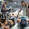 thumbnail image 5 of BestMassage Folding Gymnastics Mat 2'' Thickness 4' x 10' for Indoor, Outdoor Exercise, 5 of 7