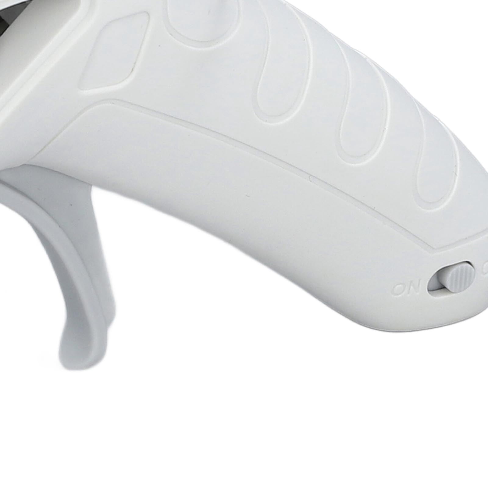 Nieyigj Hot Melt Glue Gun Kit USB Rechargeable Cordless Mini Device With 30 Pcs Adhesive Bars Tool Bag Silicone Pad Anti-Drip Design for Home DIY Crafts Arts Repair - White
