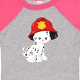 thumbnail image 4 of Inktastic Fireman Dog, Cute Dog, Puppy, Doggo, Dalmatian Boys or Girls Baby Bodysuit, 4 of 5