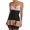 thumbnail image 3 of Gaine Taille pour Femmes Rago 21 Shapette avec Jarretelles Amovibles (Noir 8X), 3 of 4