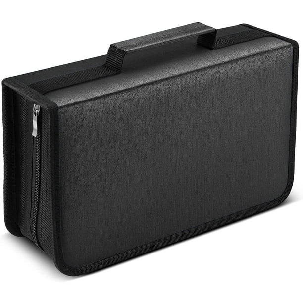 TNP DVD CD Storage Case Binder, CD Album Book Holder Organizer 120