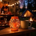 thumbnail image 2 of Halloween Hanging Lamp, Lighted Hangings Decorations for Home, Lamps Ornament for Halloween Decor Indoor & Outdoor, Yellow, 2 of 7