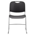 thumbnail image 2 of NATIONAL PUBLIC SEATING Chaise Empilable - Gris - Lot de 1, 2 of 5