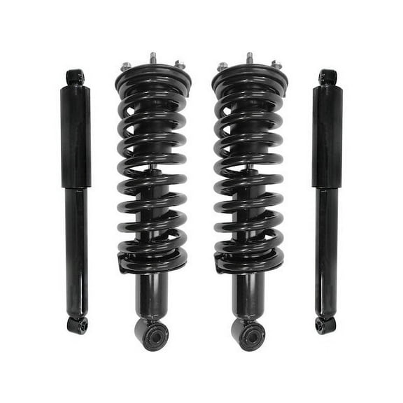 Front and Rear Suspension Strut and Shock Absorber Assembly Kit - Compatible with 2005 - 2019 Nissan Frontier 2006 2007 2008 2009 2010 2011 2012 2013 2014 2015 2016 2017 2018