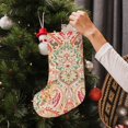 thumbnail image 5 of Lsque Indian Paisley 1 Pattern 18 Inch Christmas Stockings, Festive Holiday Stocking for Christmas Decorations Holiday Decor, 5 of 7
