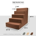 thumbnail image 6 of Precious Tails High Density Foam 5 Steps Pet Dog Stairs, 6 of 7