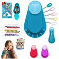 thumbnail image 1 of Elija Amistad Mi pequeño fabricante de pulseras de la amistad, un original estadounidense | 10 Hilos Precortados - Hasta 4 Pulseras | Kit de manualidades de tamaño de viaje, kit de joyería para niños,, 1 of 1