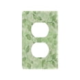 thumbnail image 3 of Switch Panel Switch Decoration 2.76x4.53x0.28 Inches Toggle Switch Switch Plate Wall Plates Living Room Kitchen Bedroom Study Switches Green Leaves Seamless, 3 of 8