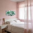 thumbnail image 4 of ZHONGYUTONG 5Pcs Gray and Green Wall Art for Living Room Ocean Wave Pictures Love Heart Canvas Prints Abstract Water Paintings Couples Bedroom Bathroom Decor (10x16inx2pcs 10x20inx2pcs 10x24inx1pcs), 4 of 5