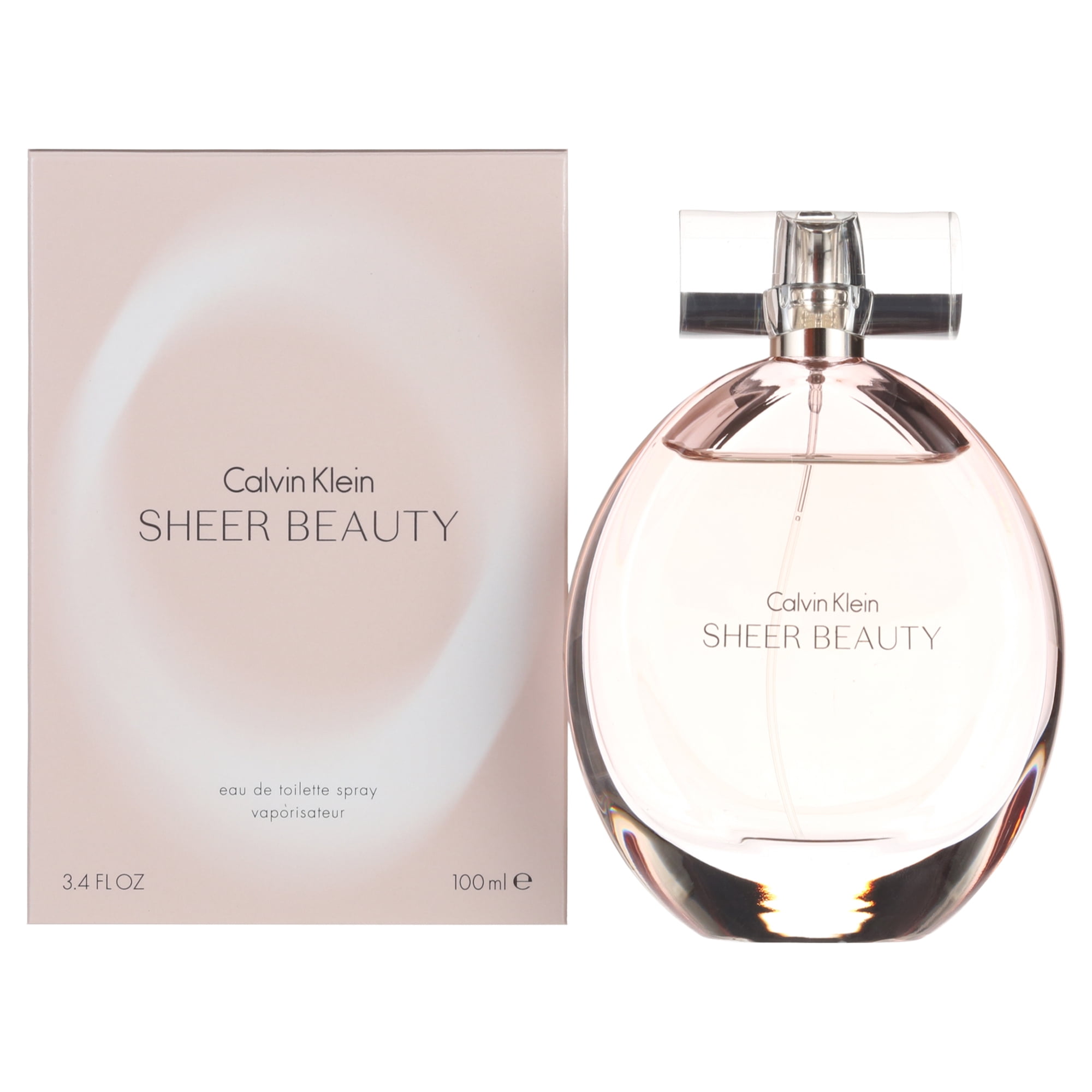 Calvin Klein Sheer Beauty Eau De Toilette Spray for Women 3.4 oz