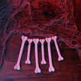 thumbnail image 2 of Lot de 2 Colliers en Forme d'Os Style Halloween pour Femmes Multi Couleurs Plastique, 2 of 8