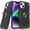 Black, variant on For iPhone 14/13 Robust Magnetic Kickstand Hybrid Case Cover - Dark Cherry
