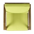 thumbnail image 4 of GDF Studio Abena Outdoor Acacia Wood 6 Seater Sofa and Club Chair Set, Teak and Green, 4 of 13