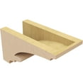 thumbnail image 5 of 5"W x 10"D x 5"H Wide Diane Rough Cedar Woodgrain TimberThane Corbel, Primed Tan, 5 of 6
