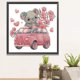 thumbnail image 1 of 2PCS 5D DIY parcial especial en forma de taladro diamante pintura rosa coche animales kit JShteea El nuevo, 1 of 9