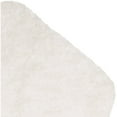 thumbnail image 3 of SAFAVIEH Addie Solid Plush Polyester Sheep Shag Area Rug, Ivory, 2'6" x 4', 3 of 3