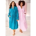 thumbnail image 4 of Dreams & Co. Plus Size Long Terry Robe, 4 of 6