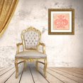 thumbnail image 3 of Mark, Leslie 20x20 Gold Ornate Wood Framed with Double Matting Museum Art Print Titled - Damask Stamp II, 3 of 4