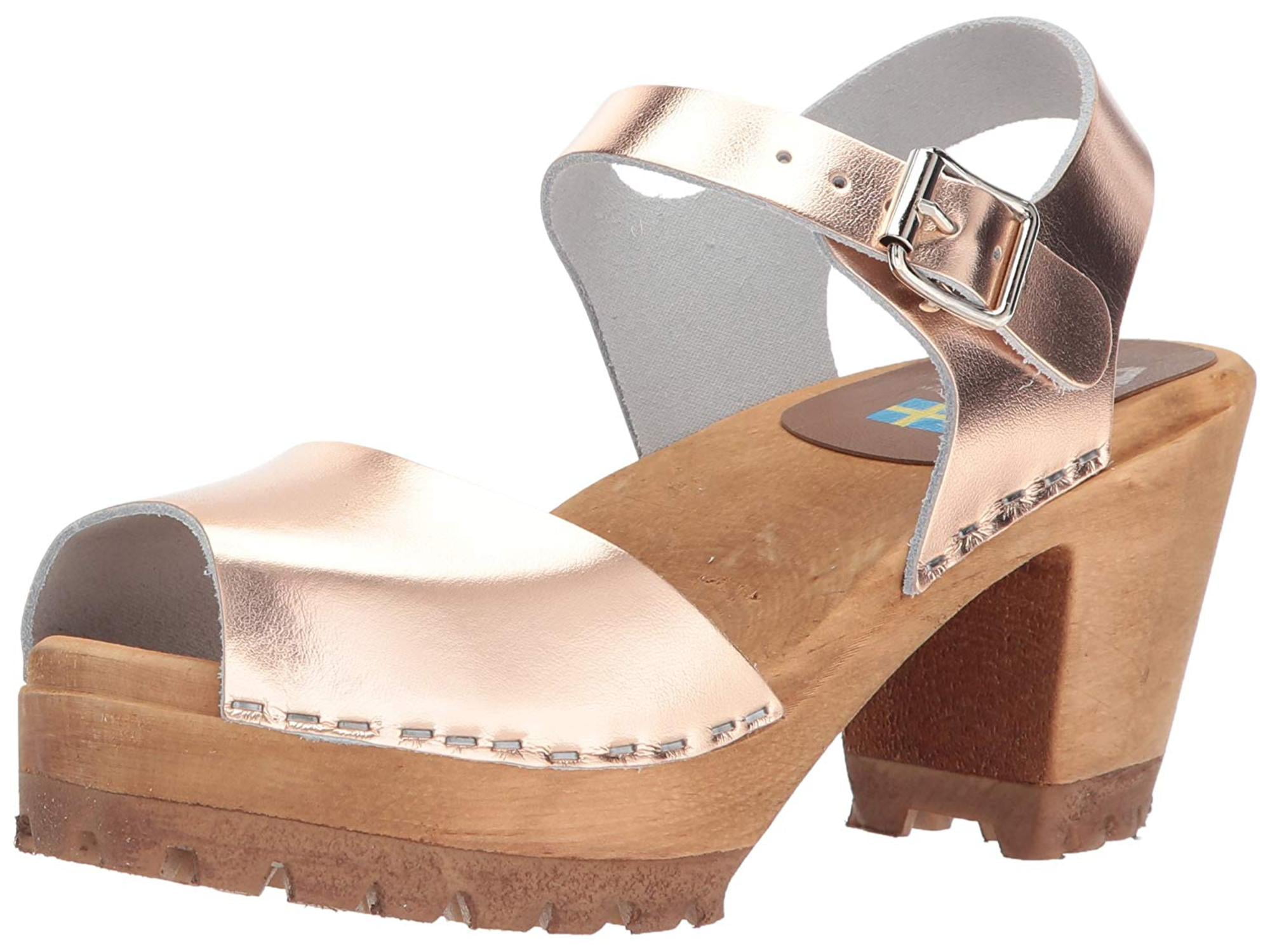 open toe mia clogs