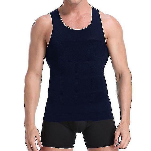 Camisa de compresión para ginecomastia para hombre, entrenador de cintura, ropa interior Ming, moldeador de cuerpo, camiseta interior para Control del vientre, postura y Fitness