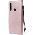 thumbnail image 4 of HAHDAXIA Compatible for Case Huawei Psmart Z (with Hole), PU Leather Folio Card Holder Storage Wallet Case,Magnetic Closure Shockproof Kickstand for Women Men Rose Gold & 2X Screen Protector, 4 of 7