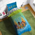 thumbnail image 1 of Juego de edredón doble Star Wars Young Jedi Adventures – Ropa de cama para niños de 5 piezas incluye sábanas de edredón y funda de almohada – Juego de cama de microfibra súper suave, 1 of 6