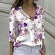 thumbnail image 1 of Puntoco moda mujer botón Casual Turn-Down cuello impreso manga larga tops camisa Puntoco Puntoco-1547, 1 of 8