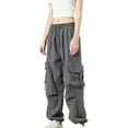 thumbnail image 5 of Sevevn Women Cargo Pants Baggy Clothing Multi Pockets High Waist Loose Straight Leg Pants Vintage Grunge Aesthetic Clothes, 5 of 5